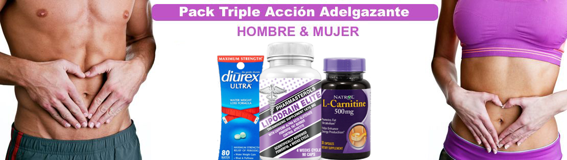 COMPRAR PACK DE PRODUCTOS QUEMAODORES DE GRASA MAS BARATOS