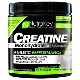 Nutrakey monohidrato de creatina sin sabor - 300 gramos