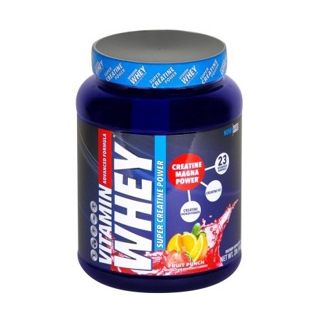 Vitamin Whey La creatina en polvo ponche de frutas 2 Lb