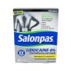 Salonpas lidocaína para aliviar el dolor Maximim Strength Gel-Patch 6 Ea