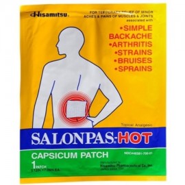 Salonpas - Hot Capsicum Patch 1 Cada (Pack de 2)