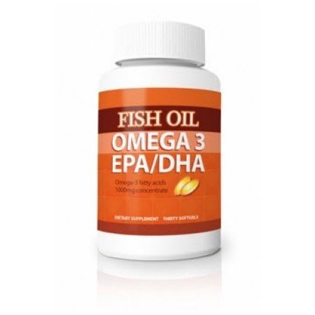 Las píldoras de aceite de pescado omega-3 EPA - DHA - Maximum Strength Omega-3 ácidos grasos 1.000 mg