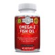 Las píldoras de aceite omega 3 de pescado burpless Blend 60 Cápsulas