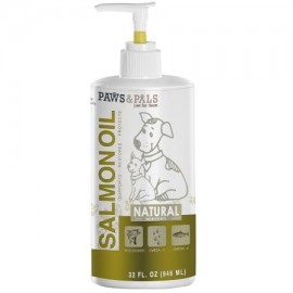 OxGord puro salvaje aceite de salmón de Alaska para perros mascotas Omega 3 Natural Dieta Suplemento