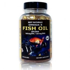 Omega 3-aceite de pescado 1000 mg 180 Softgels por Best Naturals Proporcionar 300 mg de (EPA - DHA) - colesterol libre 