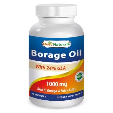 Best Naturals Aceite de borraja 1000 mg 90 Softgels
