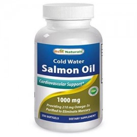 Best Naturals Salmon Oil 1000 mg 250 Softgels