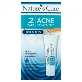 Nature's Cure-2 Parte tratamiento del acné para los hombres