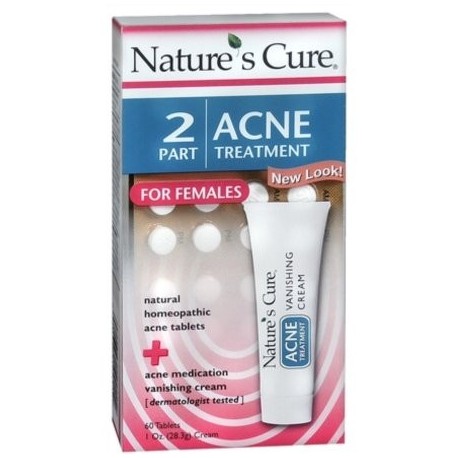 Nature's Cure Parte 2 para el tratamiento del acné Las hembras 1 Cada (Pack de 3)