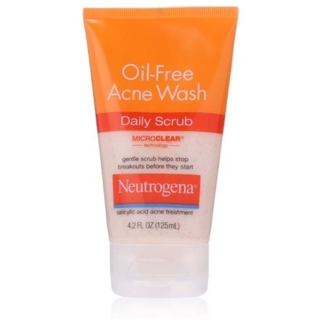 Paquete de 2 - Neutrogena Oil-Free Acne Wash Daily Scrub 420 oz