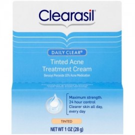 Paquete de 4 - Clearasil Daily Claro Tinted tratamiento del acné Crema 1 oz