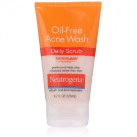 Neutrogena-Oil Free Acne Wash Daily Scrub 420 oz (paquete de 6)