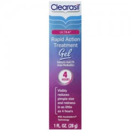 4 Pack - Clearasil Ultra Rapid Action Vanishing Acne Treatment 4 Hour Relief Gel 1 oz