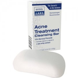 Ermis Labs Tratamiento del acné Barra de limpieza 425 oz 6 recuento