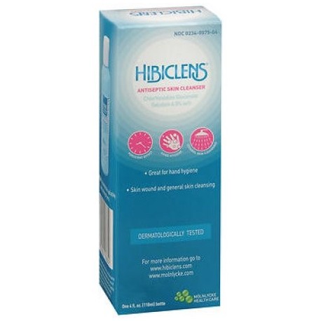 Hibiclens Skin Cleanser antiséptico - Antimicrobial - 4 oz