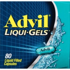 Advil Liqui-Gels analgésico - reductor de la fiebre Cápsula rellena de líquido 200 mg de ibuprofeno un alivio temporal del do