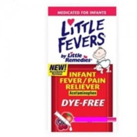 Little Fevers infantil Fiebre - analgésico acetaminofeno uva (4 onzas Pack de 6)