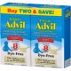 Advil Infants' reductor de la fiebre - Analgésico sin colorantes 50 mg de ibuprofeno gotas concentradas (Sabor de uva blanca 05