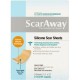 ScarAway láminas de silicona Scar (15" x 3" ) 8 ct