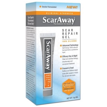 ScarAway cicatriz del gel de reparación con tecnología patentada Kelo-cote (Pack de 2)
