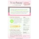 ScarAway Strips cesárea tratamiento de la cicatriz silicona adhesivo blando Tela 7" x 15" de 4 Ct