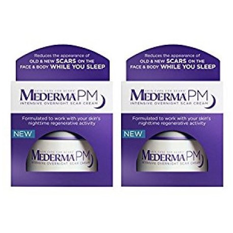 Mederma PM La Crema Noche Cicatriz 17 onza paquete de 2