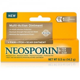 Neosporin - Dolor Itch Scar Multi-Acción Ungüento 05 oz (Pack de 2)