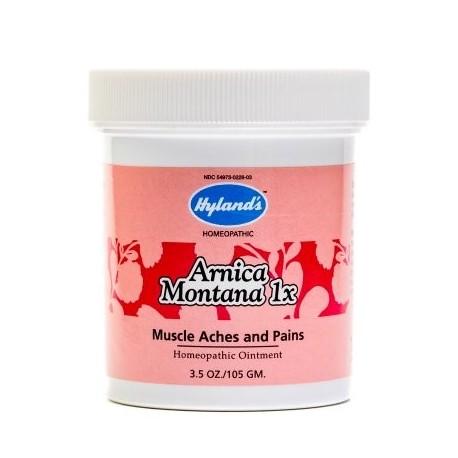 Hyland's Arnica Montana Ungüento alivio natural de dolores musculares hinchazón contusiones y dolores 35 onzas