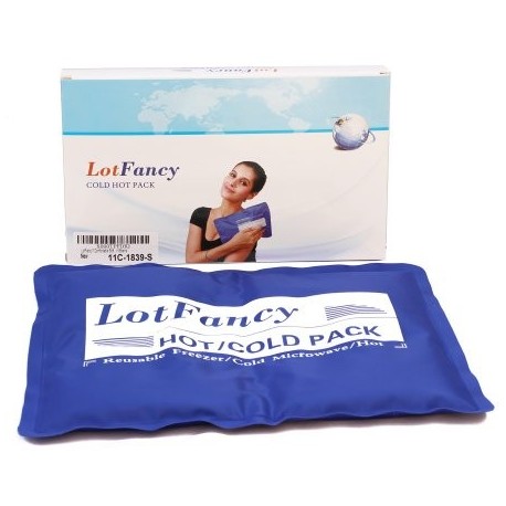 LotFancy reutilizable caliente o fría Gel-Pack suave y cómodo de calefacción o de refrigeración Terapia para los esguinces d