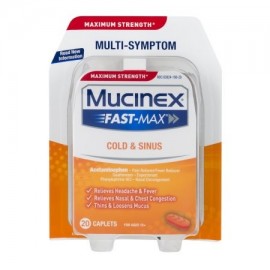 Mucinex Fast Max Maximum Strength Cold -amp- Sinus 200 CT