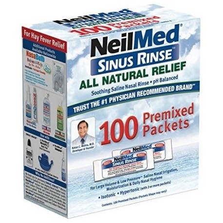 Neilmed Sinus Rinse Refill paquetes 100 Ct