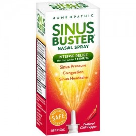 Sinus Buster ® intenso alivio natural Chili Pepper Spray nasal 0.68 fl. onz. Caja