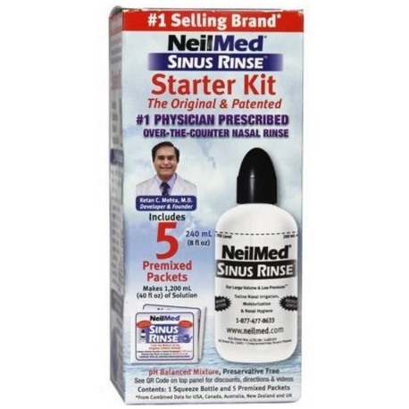 Neilmed Kit de Inicio 1 Sinus Rinse Cada (Pack de 2)