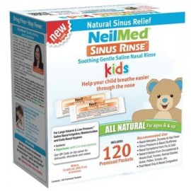 Neilmed Sinus Rinse pediátricos Refill paquetes 120 Ct