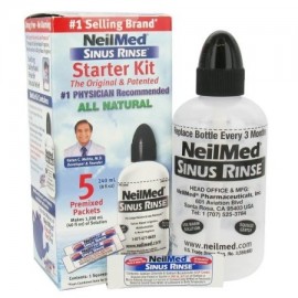 Enjuague sinusal Starter Kit (5 paquetes) buque de EE.UU. marca Neilmed