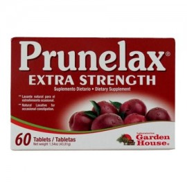 Prunelax Extra Strength Tablets laxante natural para el estreñimiento ocasional 60 ea