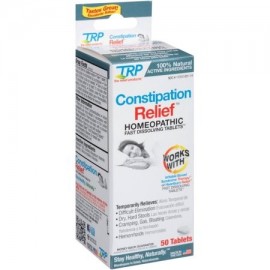 The Relief Products estreñimiento Relief homeopática Fast comprimidos de disolución 50 ea (Pack de 2)