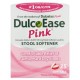 DulcoEase Pink ablandador fecal Cápsulas 25ct 100 mg docusato de sodio - Suavizante de Deposición de laxantes