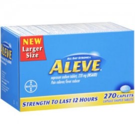 Aleve analgésico - antipirético Caplets 270 Caplets (Pack de 3)