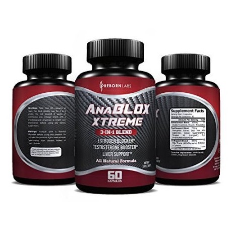 El estrógeno y la testosterona Booster Bloqueador | Promueve el crecimiento muscular la libido y energía | Mejor para la reduc