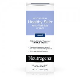 Neutrogena piel sana anti arrugas crema de noche con retinol 1.4 Oz.