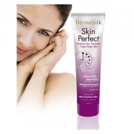 DermaSilk Perfect Skin - Anti Aging Crema hidratante Disminuye las arrugas en la cara cuello y cuerpo 6.5 Fl Oz
