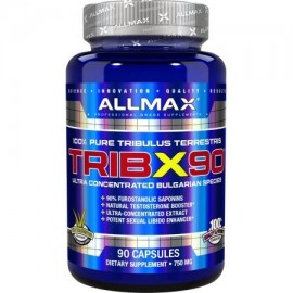 AllMax Nutrition - TribX90 100% puro Tribulus terrestris 750 mg. - 90 cápsulas
