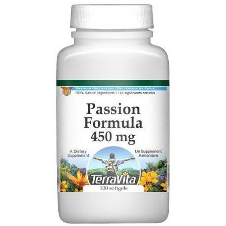 Passion Formula - azufaifa y Tribulus terrestris - 450 mg (100 cápsulas ZIN- 514027)