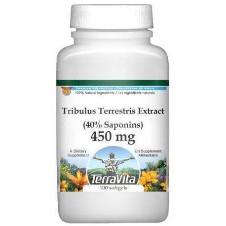 Tribulus terrestris extracto (Puncture Vine) (40% de saponinas) - 450 mg (100 cápsulas ZIN- 514323)