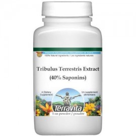 Tribulus terrestris extracto (Puncture Vine) (40% de saponinas) Polvo (1 oz ZIN- 514325)