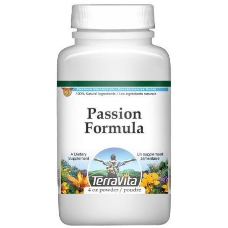 Passion fórmula en polvo - azufaifa y Tribulus terrestris (4 oz ZIN- 514028)