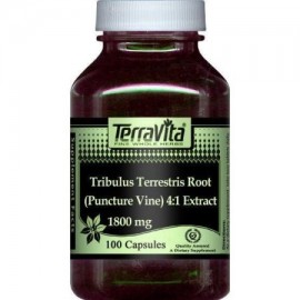 Extra Strength Tribulus terrestris Root 4- 1 Extracto (Punción de la vid) - 450 mg (100 cápsulas ZIN- 511102)