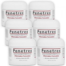 Penetrex Crema alivio del dolor de 2 onzas (paquete de 6) -- Avance patentado para la artritis dolor de espalda codo de tenista