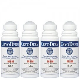 CRYODERM 3 Oz. Roll-On 4-PACK